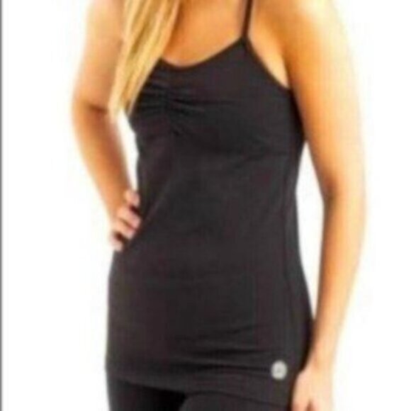 Pure Barre Women's Black & Blue Strappy Set Tank Top Size XS Bundle of 2 - Picture 2 of 8